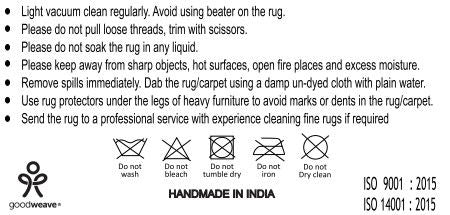 Matto, luonnonvalkoinen, 160x230 Dehli