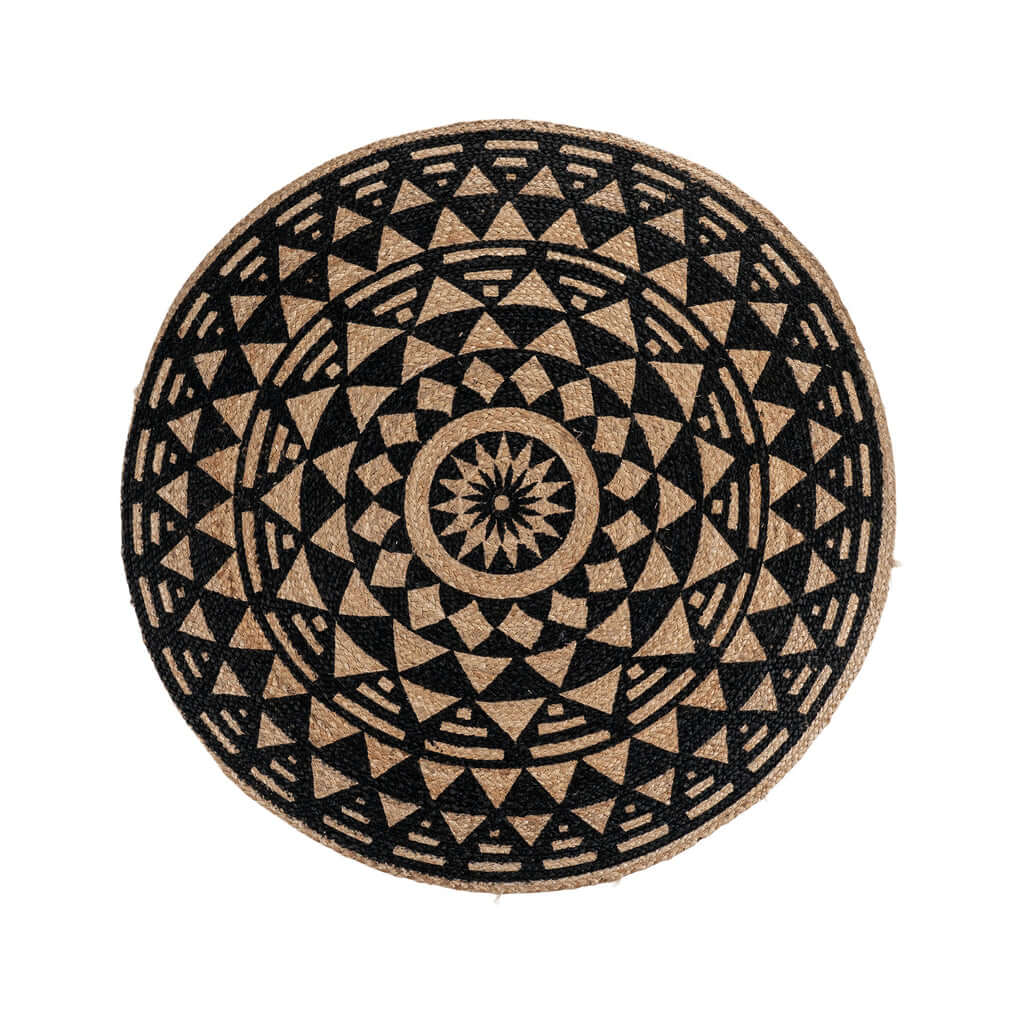 Juuttimatto, pyöreä, 120 cm Bombay