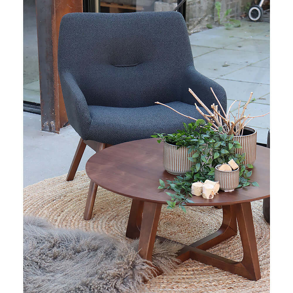 Pyöreä juuttimatto Ø150 cm Bombay