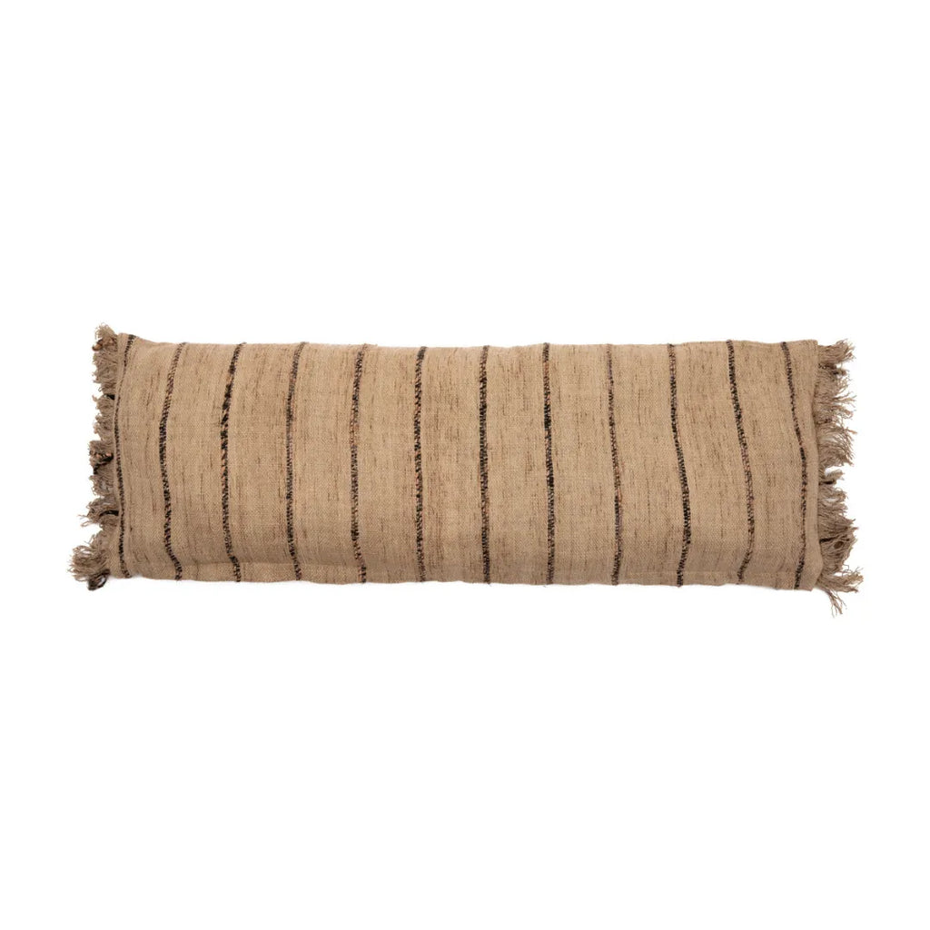 Koristetyynynpäällinen Oh My Gee beige/musta 35x100 Bazar Bizar