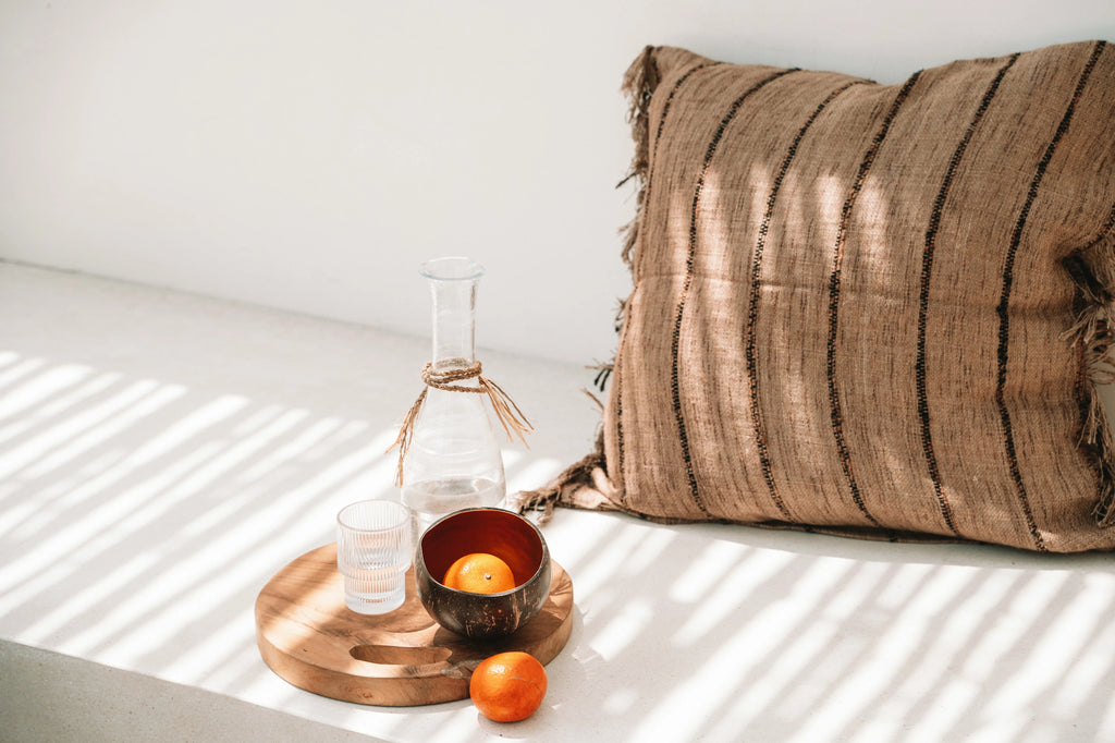 Koristetyynynpäällinen Oh My Gee, beige/musta 60x60 Bazar Bizar