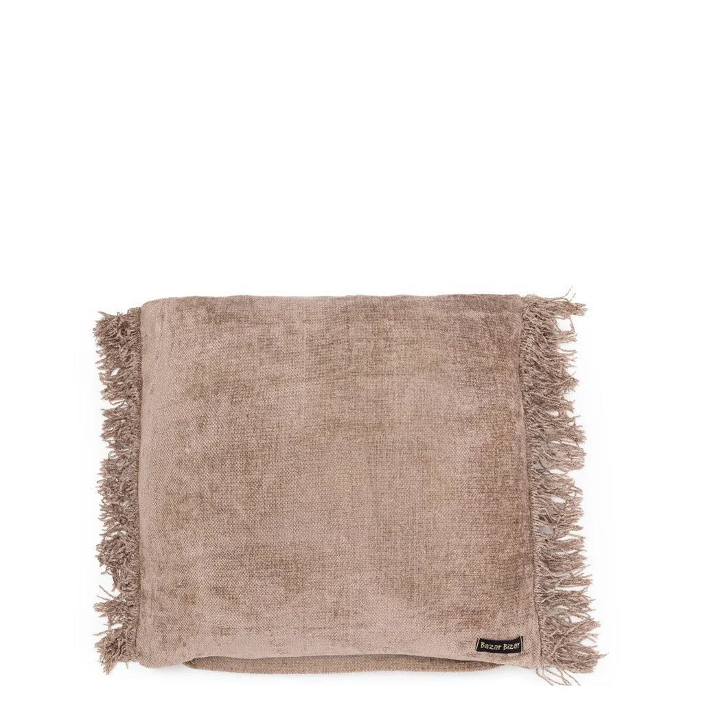 Koristetyynynpäällinen Oh My Gee, harmaa/sametti 40x40 Bazar Bizar