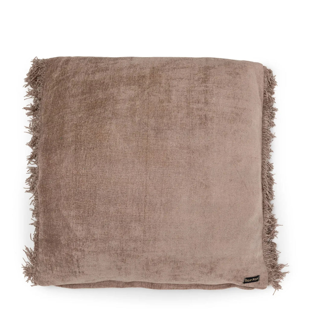 Koristetyynynpäällinen Oh My Gee, harmaa/sametti 60x60 Bazar Bizar