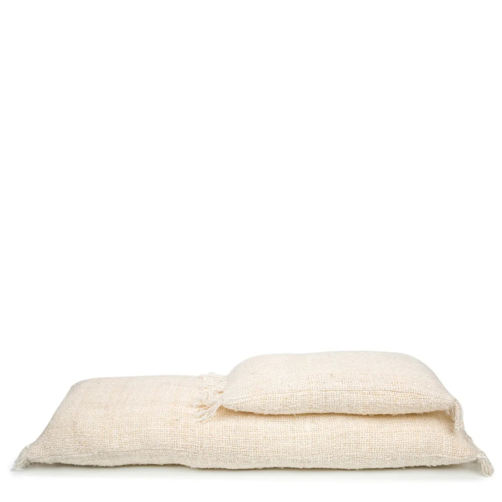 Koristetyynynpäällinen Oh My Gee, luonnonvalkoinen 35x100 Bazar Bizar
