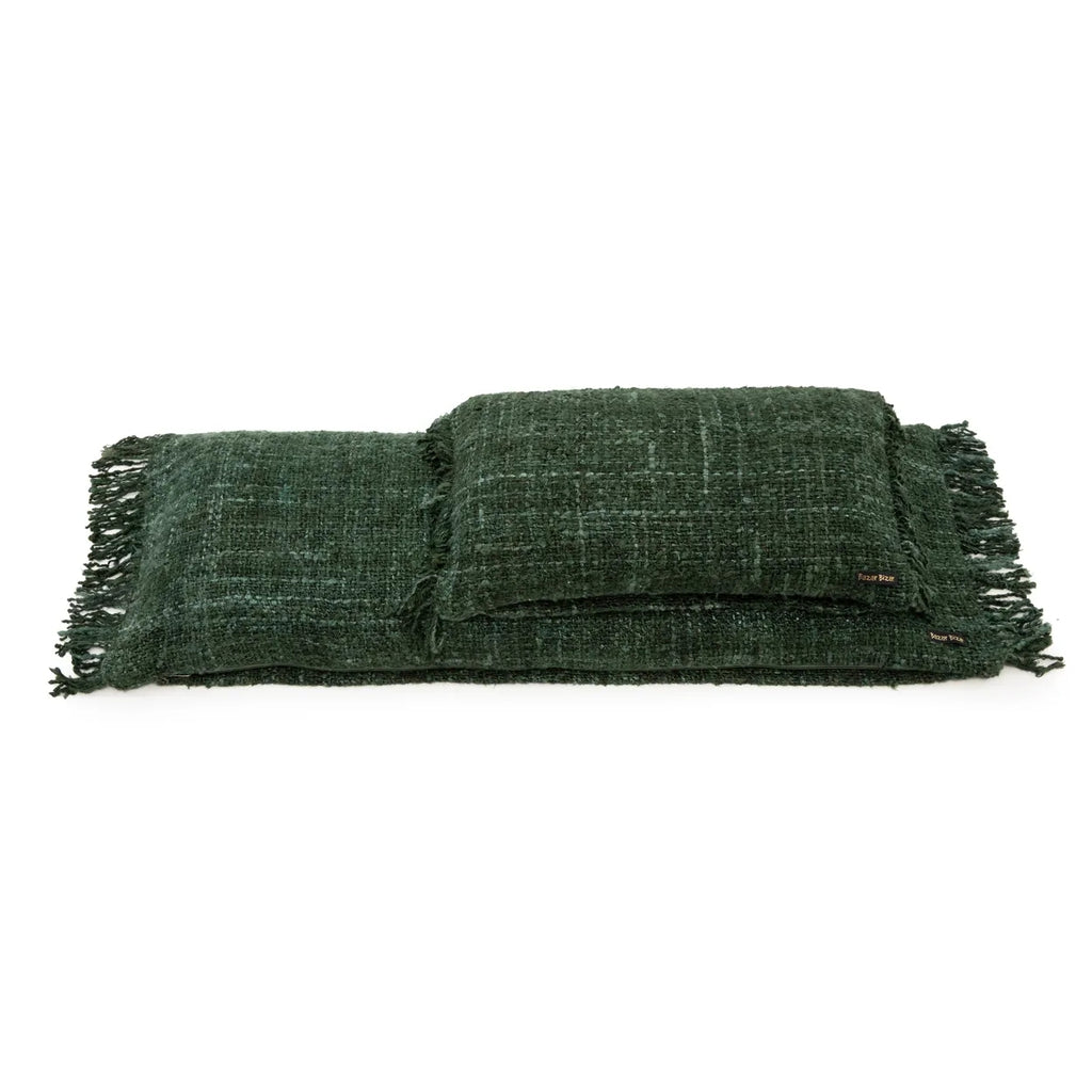 Koristetyynynpäällinen Oh My Gee, tummanvihreä 35x100 Bazar Bizar