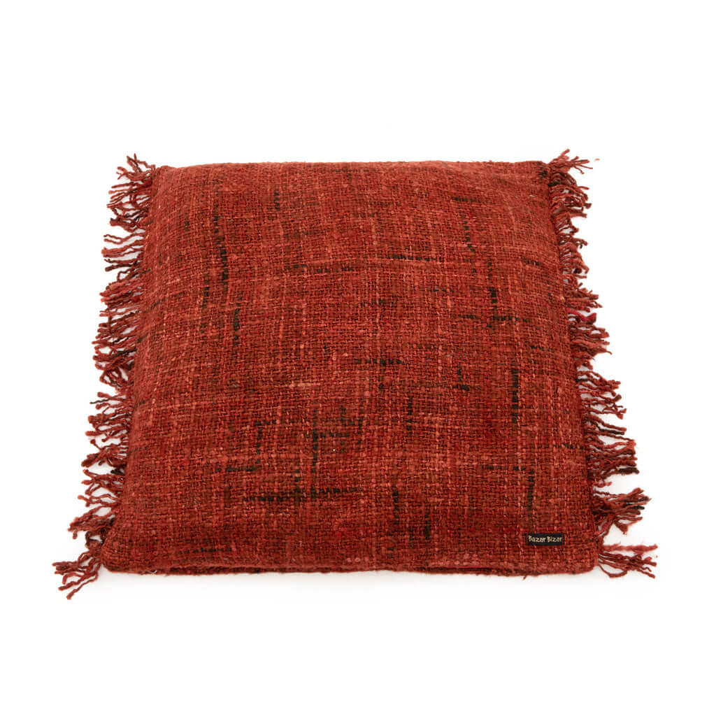 Koristetyynynpäällinen Oh My Gee, kirsikanpunainen 60x60 Bazar Bizar