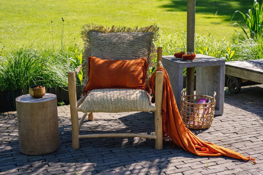 Koristetyynynpäällinen Oh My Gee, ruoste/sametti 30x50 Bazar Bizar
