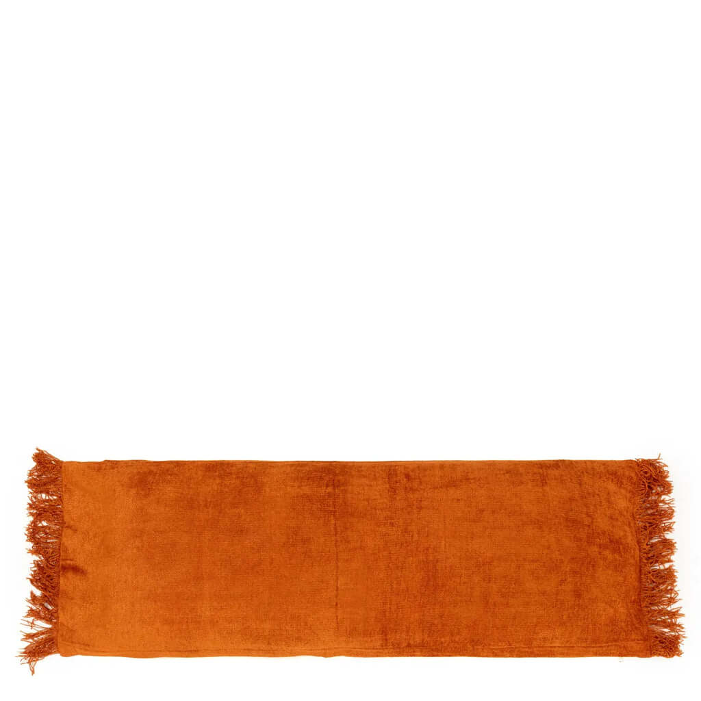 Koristetyynynpäällinen Oh My Gee, ruoste/sametti 35x100 Bazar Bizar