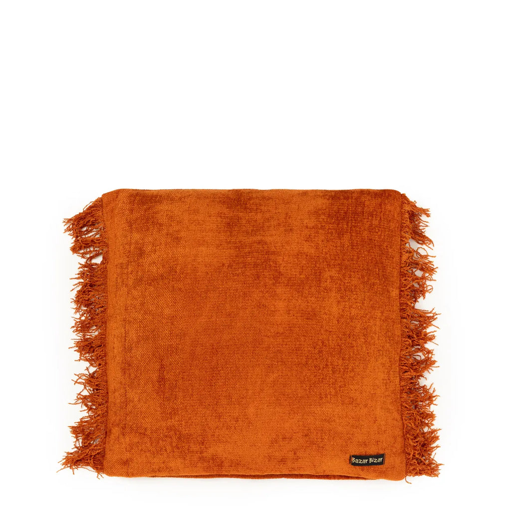 Koristetyynynpäällinen Oh My Gee, ruoste/sametti 40x40 Bazar Bizar