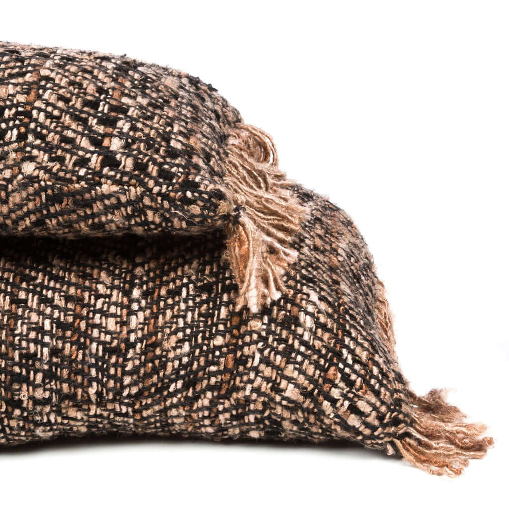 Koristetyynynpäällinen Oh My Gee, musta/kupari 35x100 Bazar Bizar