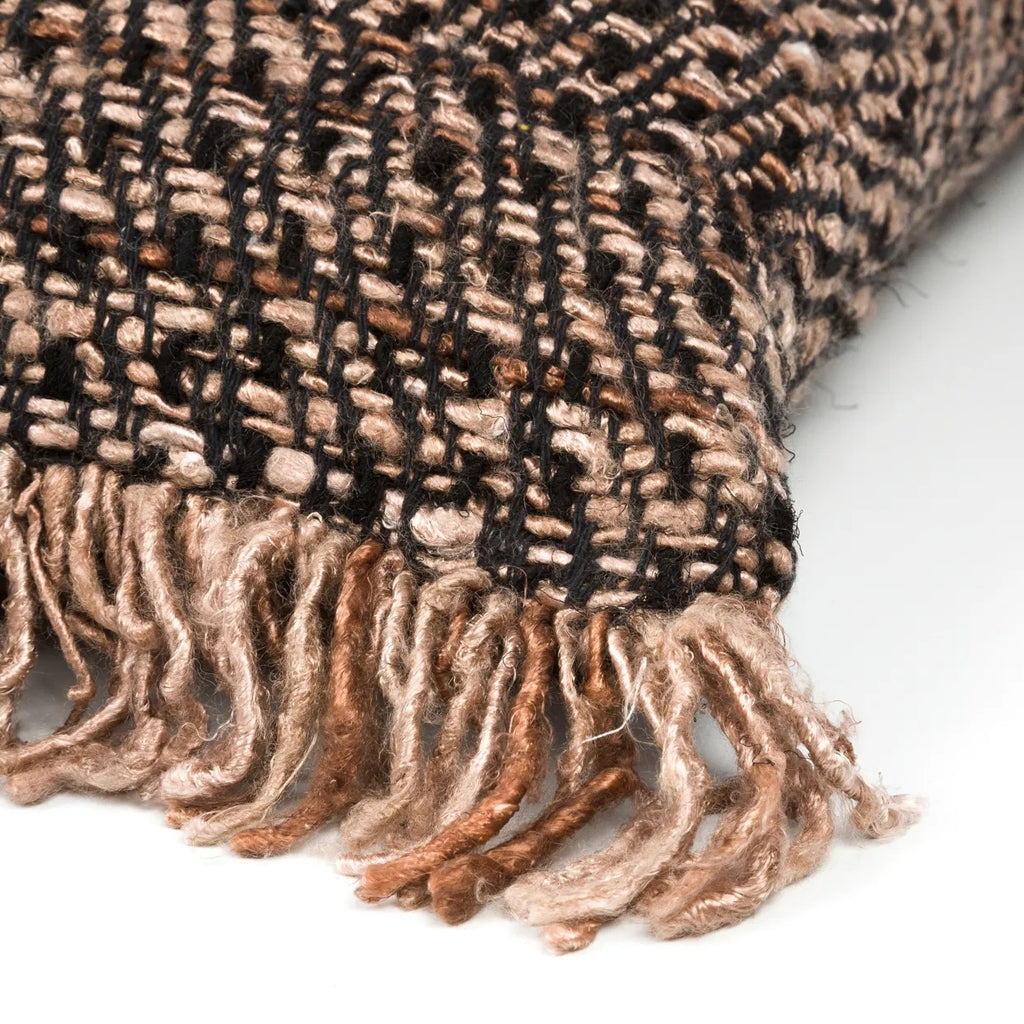 Koristetyynynpäällinen Oh My Gee, 60x60 musta/kupari Bazar Bizar