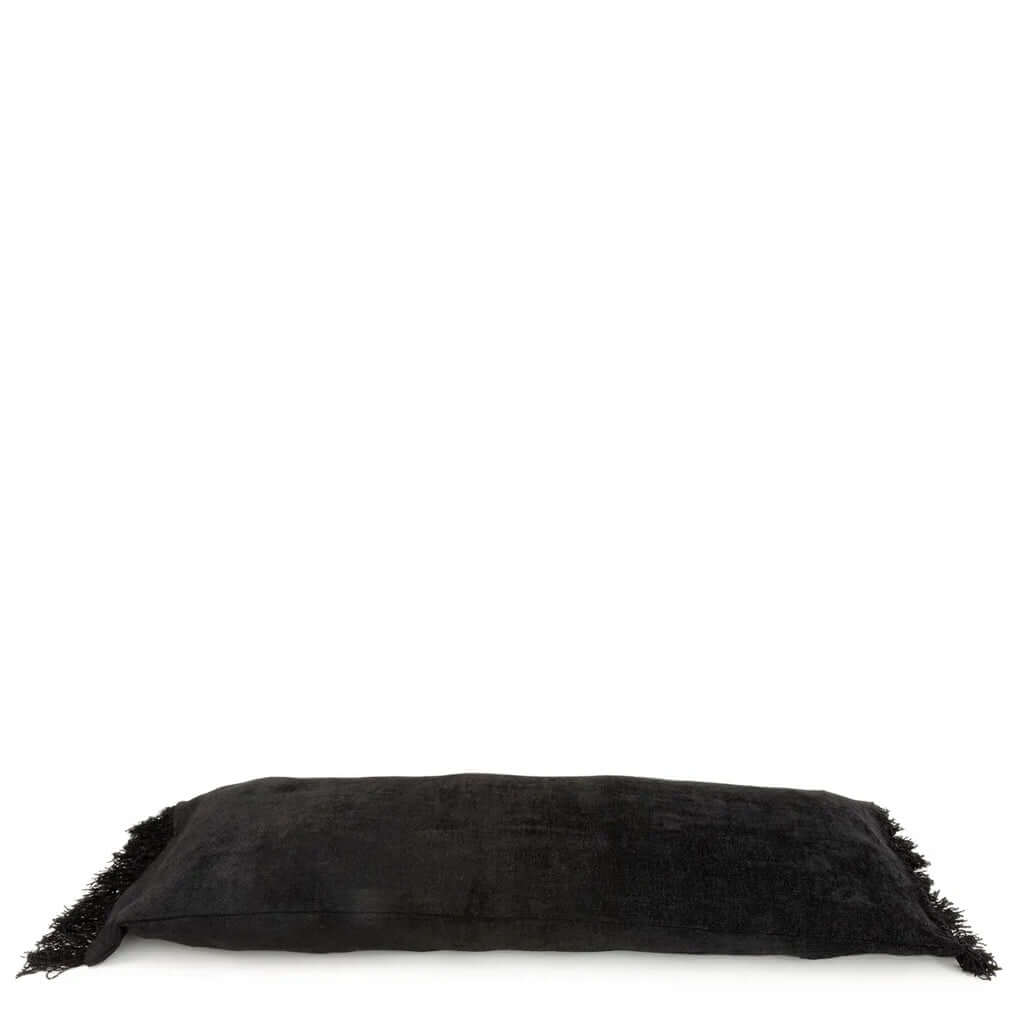Koristetyynynpäällinen Oh My Gee, musta/sametti 35x100 Bazar Bizar
