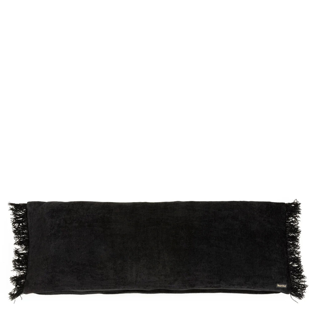 Koristetyynynpäällinen Oh My Gee, musta/sametti 35x100 Bazar Bizar