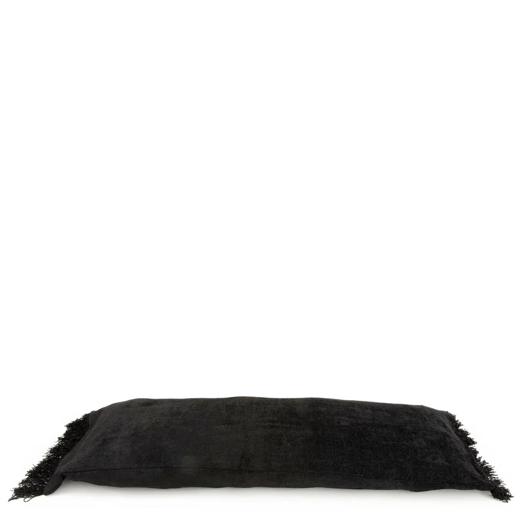 Koristetyynynpäällinen Oh My Gee, musta/sametti 35x100 Bazar Bizar