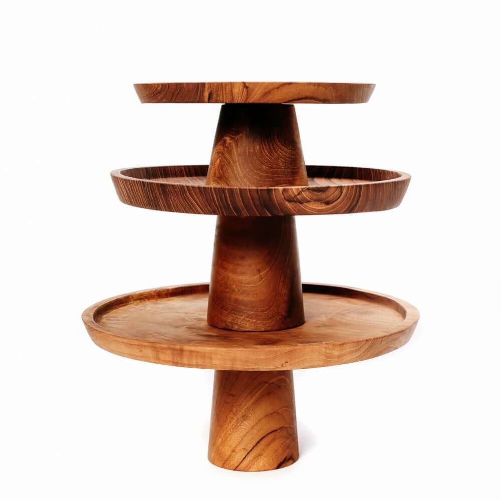 Kakkutarjotin Teak, M Bazar Bizar