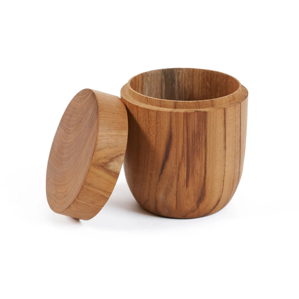 Purkki Teak, iso M Bazar Bizar