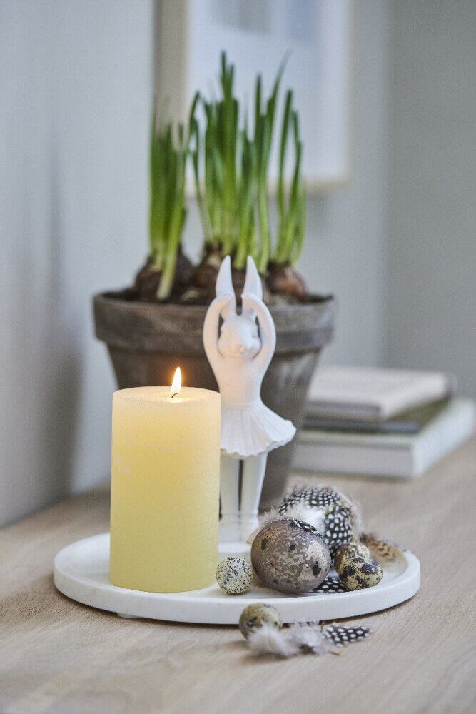 Tarjotin Ellia, valkoinen, Ø25 Lene Bjerre Desing