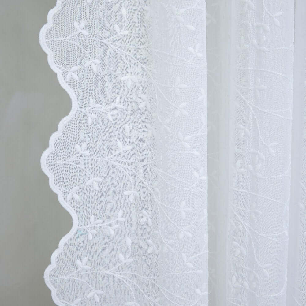 Sivuverho Eloise, luonnonvalkoinen 220x160 Lene Bjerre Desing