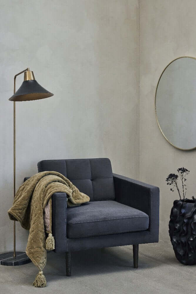 Peili Hallia, vaalean kultainen H80xL80 Lene Bjerre Desing