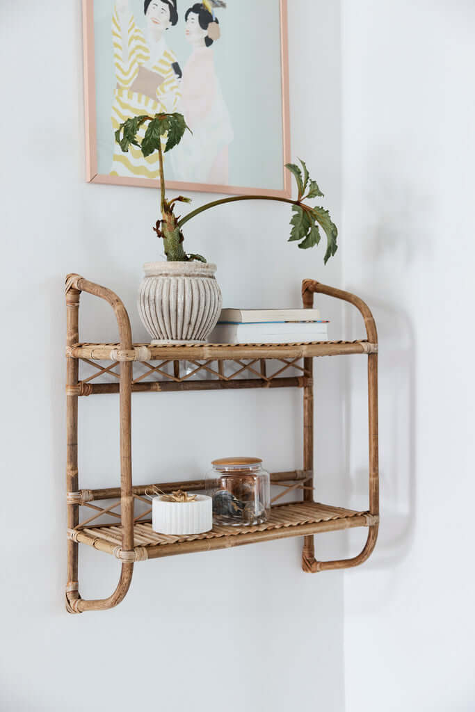 Kynttilänjalka Eliana, valkoinen marmori 5x10 Lene Bjerre Desing