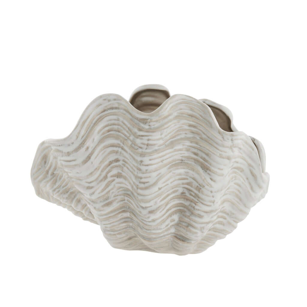 Simpukkakoriste Sheline, pellava H18 Lene Bjerre Desing