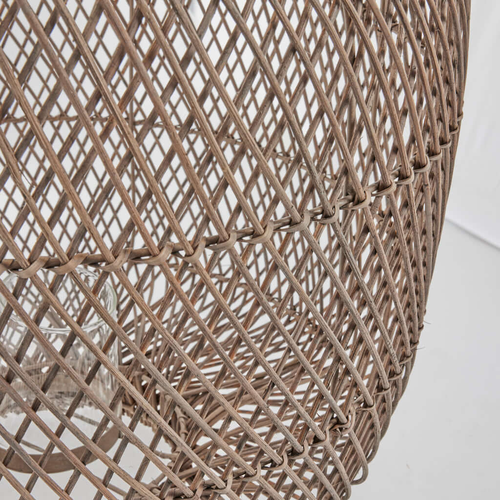 Lyhty Harper, luonnollinen 30x30 Lene Bjerre Desing