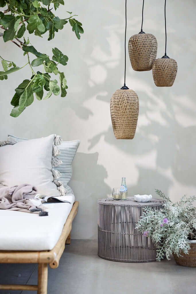 Viinijäähdytin Norah, luonnollinen 40x40 Lene Bjerre Desing