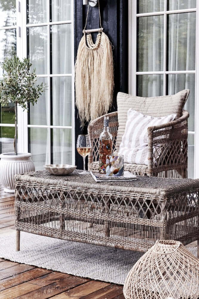 Lyhty Rosie, luonnollinen H31 Lene Bjerre Desing