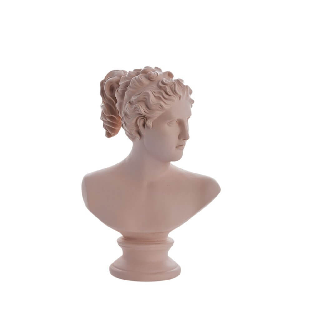 Koristefiguuri Statia, haalistunut roosa 20,5x12,5x30,5 Lene Bjerre Desing