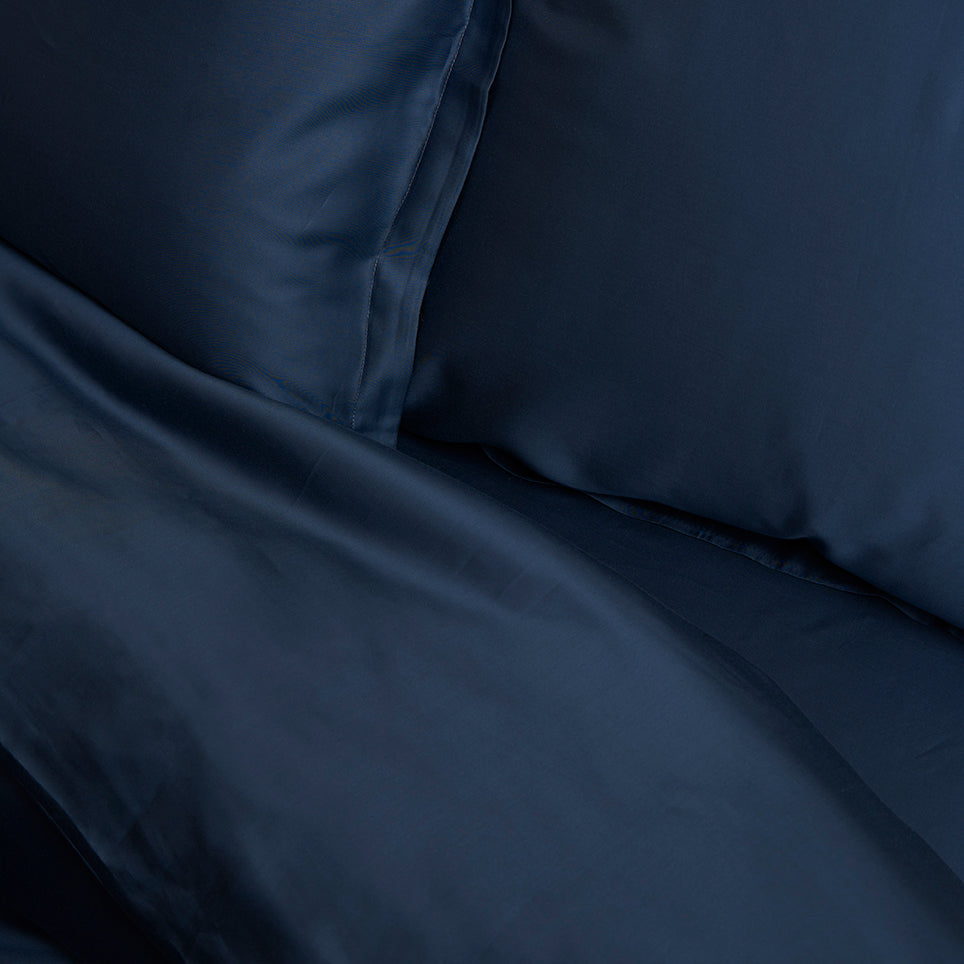 Pussilakanasetti Tencel, sininen 200x200 + 2 tyynyliinaa(60x70) Coco & Cici