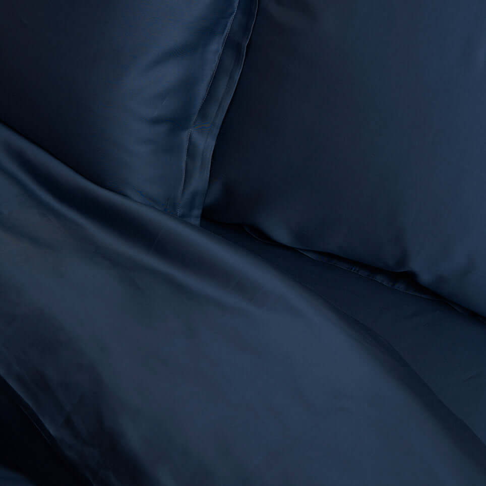 Satiinilakana, Tencel sininen 180x210x30 Coco & Cici