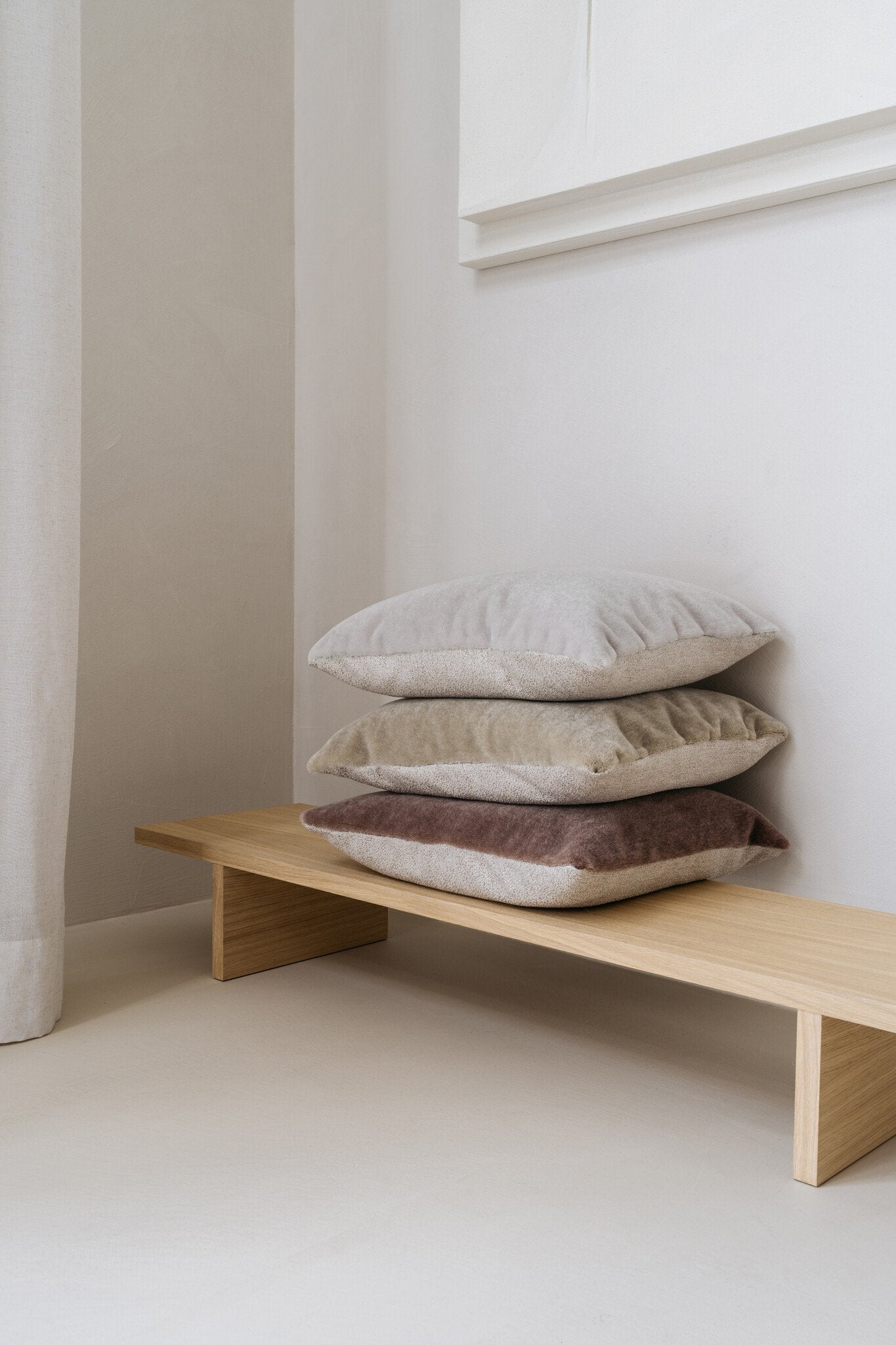 Mohair Koristetyynynpäällinen Amy 50×50 harmaanvihreä, Studio Femme Home