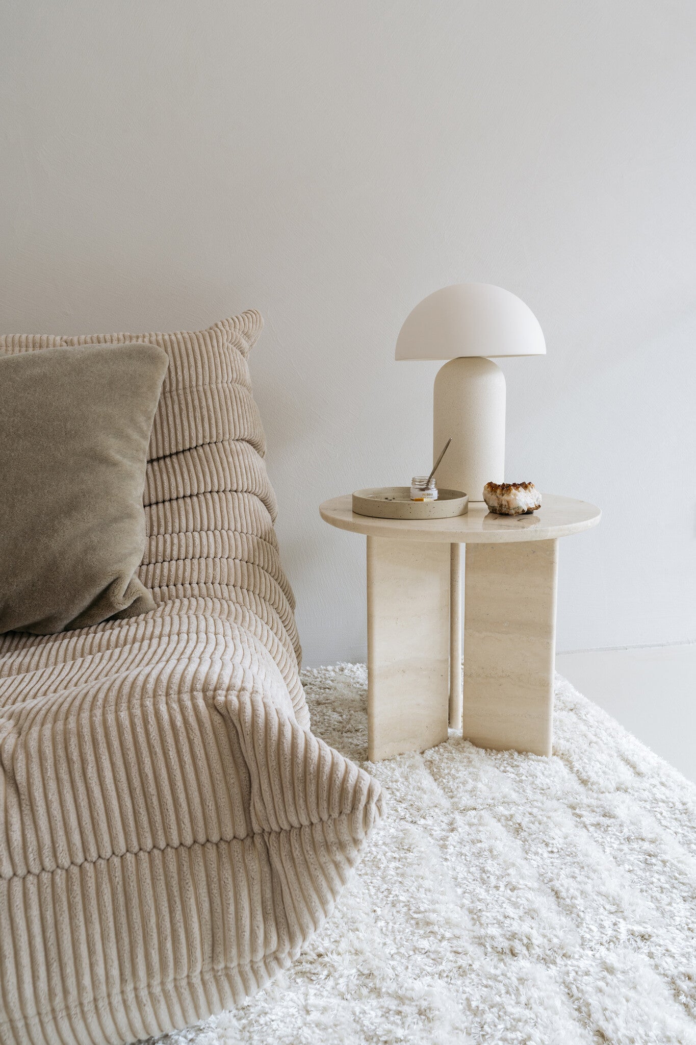 Mohair Koristetyynynpäällinen Amy 50×50 harmaanvihreä, Studio Femme Home