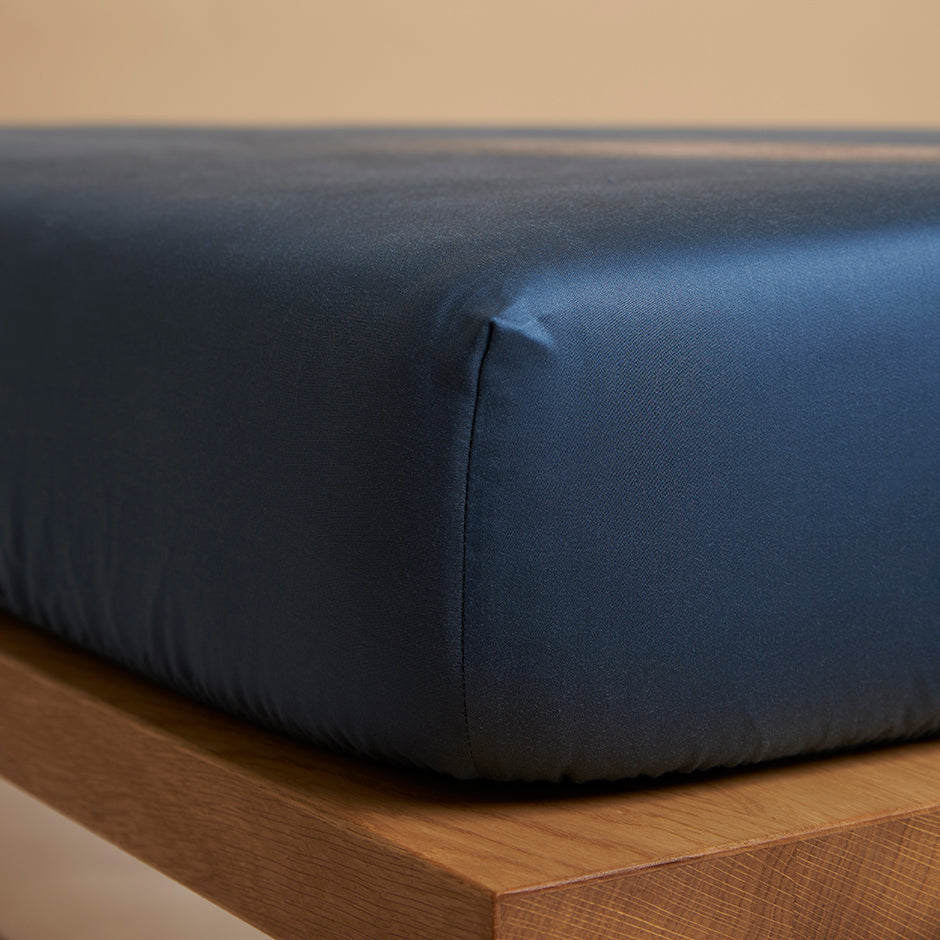 Satiinilakana, Tencel sininen 180x210x30 Coco & Cici