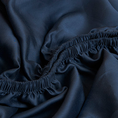 Satiinilakana, Tencel sininen 90x200x30 Coco & Cici