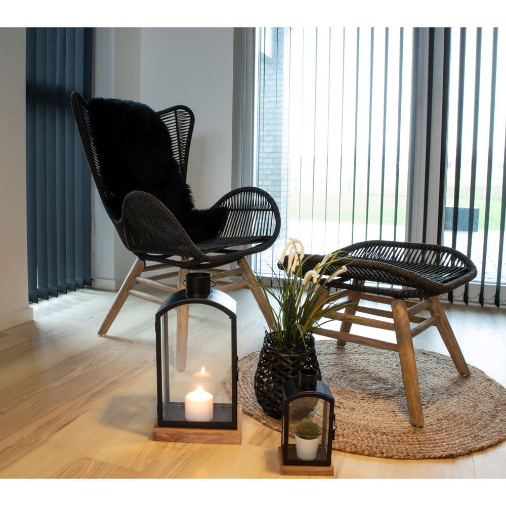 Lampaantalja musta  50x85 cm Lammeskind