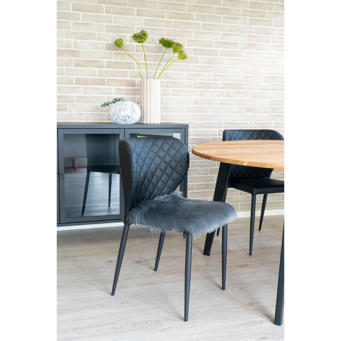 Istuinpehmuste, harmaa 40x40 Lammeskind