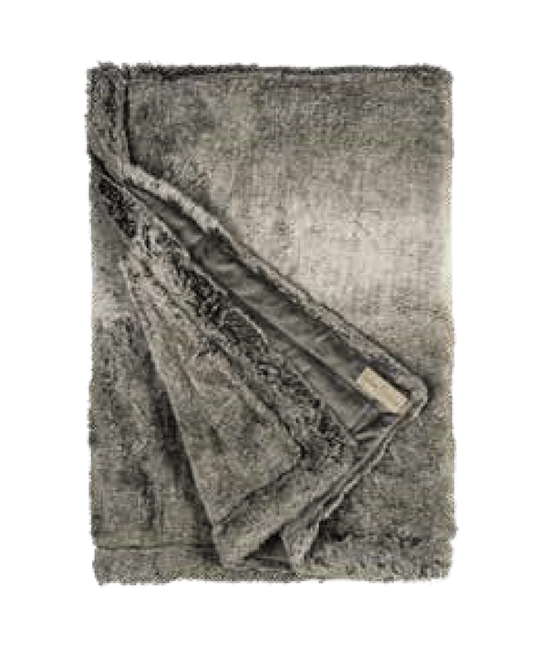 Ylellinen tekoturkispeitto, 140×200 Timberwolf Winter Home