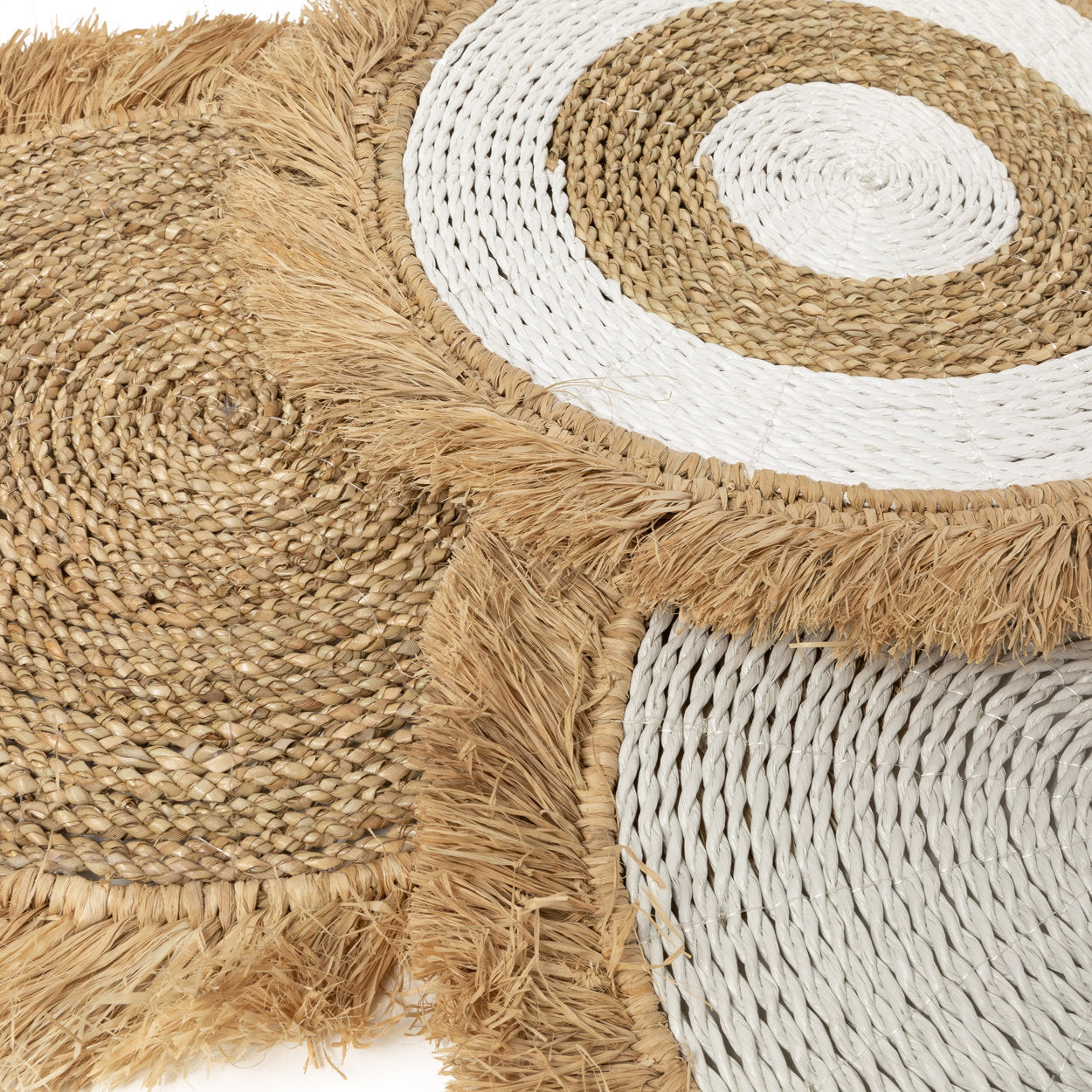 Tabletti Seagrass, luonnollinen/valkoinen Bazar Bizar