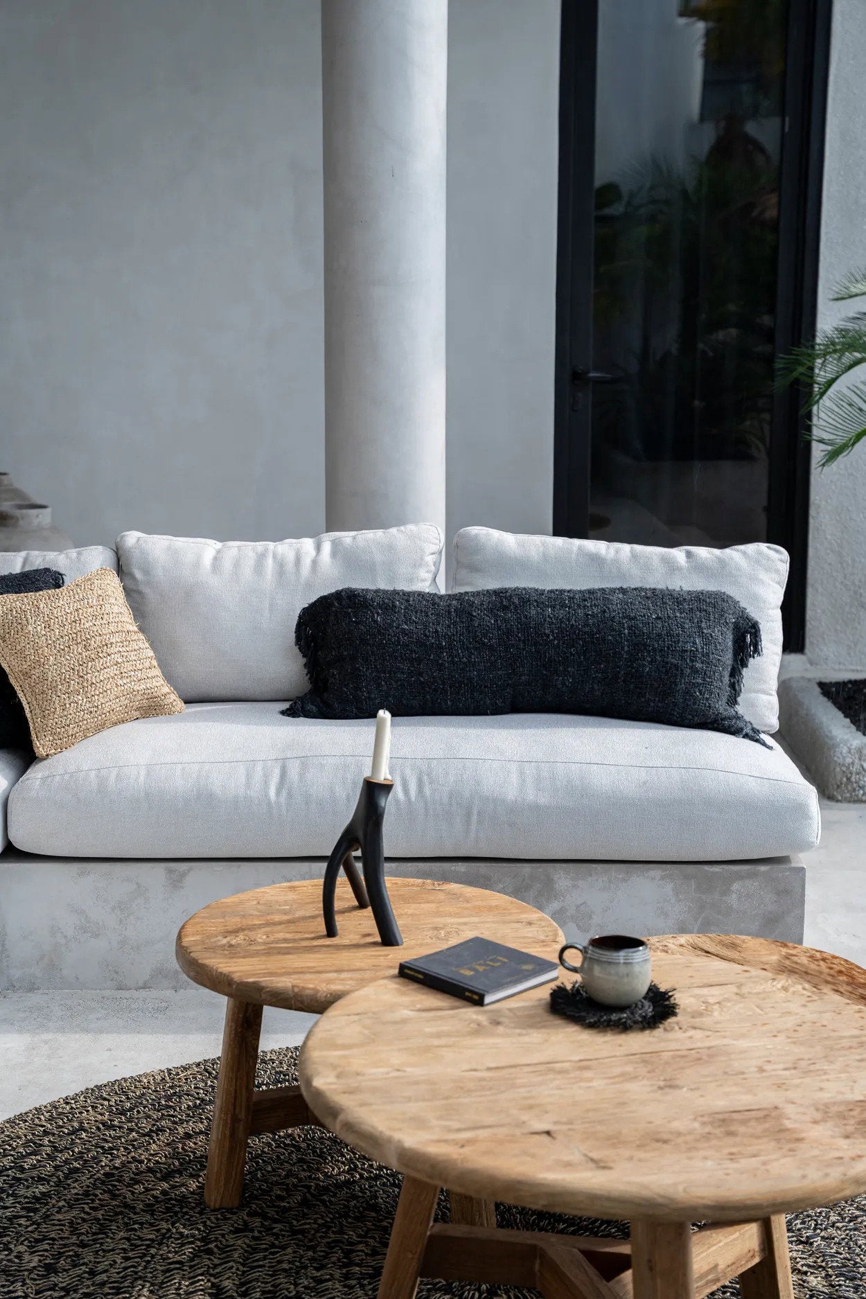 Koristetyynynpäällinen Oh My Gee, tummansininen 35x100 Bazar Bizar