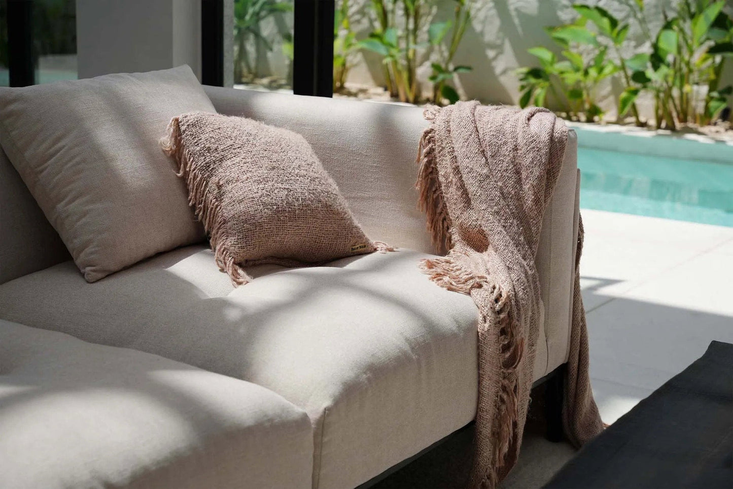 Koristetyynynpäällinen Oh My Gee, beige 40x40 Bazar Bizar