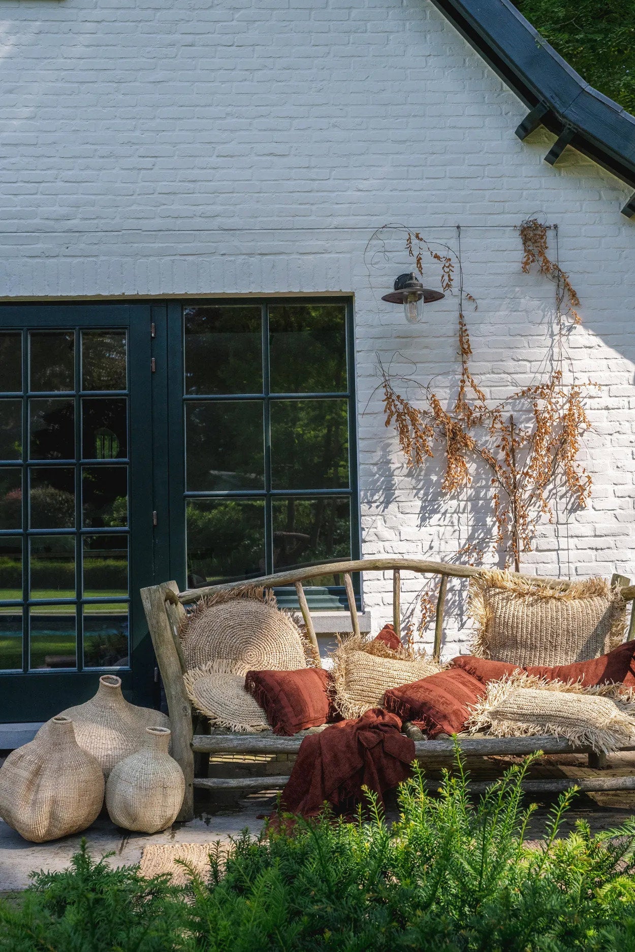 Koristetyynynpäällinen Oh My Gee, bordeaux/sametti 30x100 Bazar Bizar