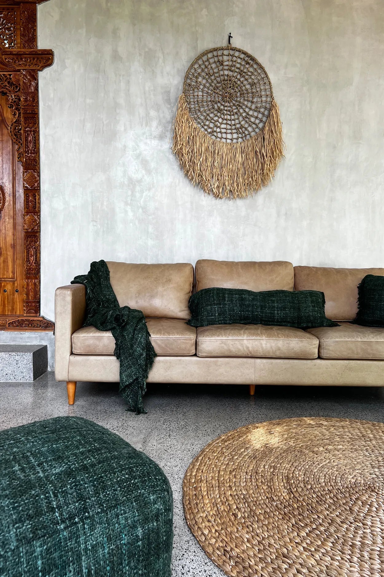 Koristetyynynpäällinen Oh My Gee, tummanvihreä 35x100 Bazar Bizar