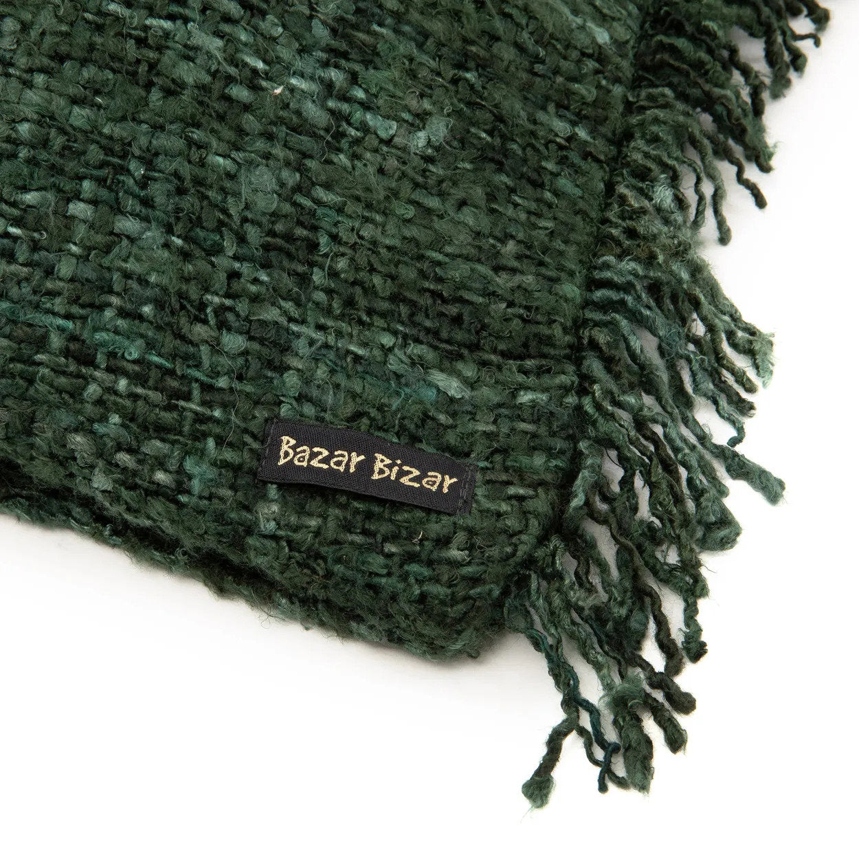 Koristetyynynpäällinen Oh My Gee, tummanvihreä 60x60 Bazar Bizar