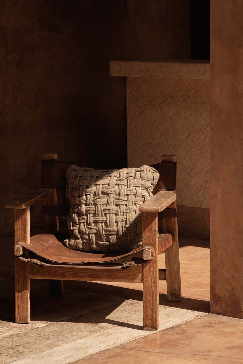 Koristetyynynpäällinen, The Linen Plain 50 × 50, Bazar Bizar