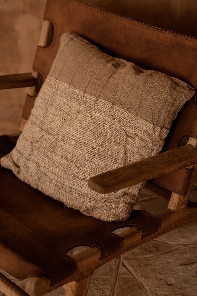 Koristetyynynpäällinen, The Linen Waffle 50 × 50, Bazar Bizar