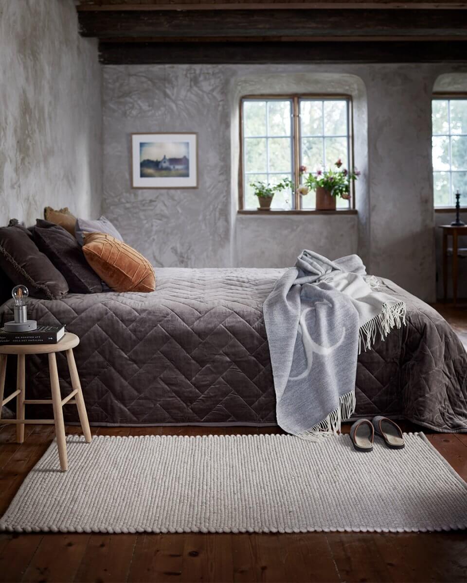 Käytävämatto Merino 80×250 vaalea beige, Classic Collection