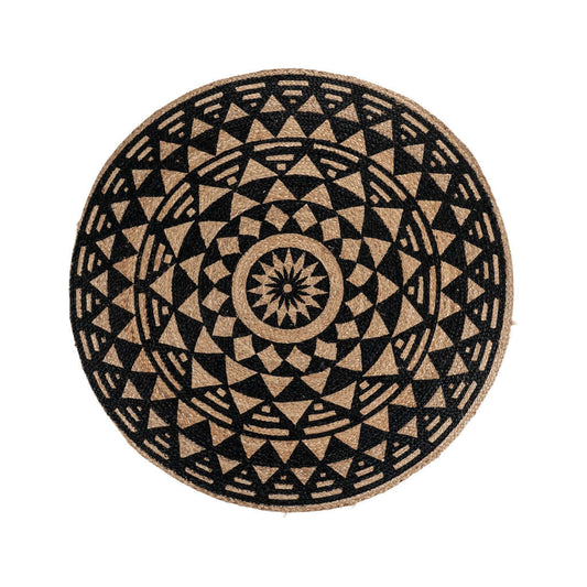 Juuttimatto, pyöreä, 120 cm Bombay