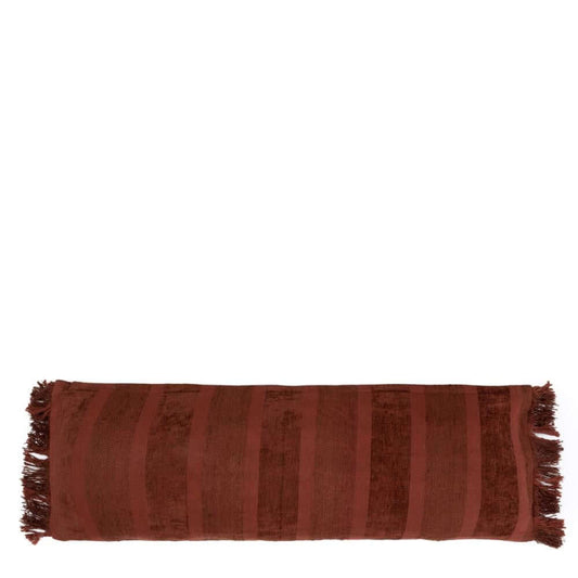 Koristetyynynpäällinen Oh My Gee, bordeaux/sametti 30x100 Bazar Bizar