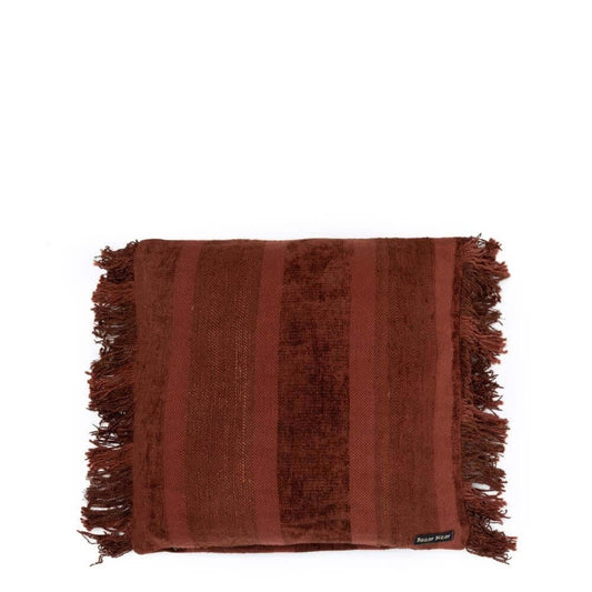 Koristetyynynpäällinen Oh My Gee, bordeaux/sametti 60x60 Bazar Bizar